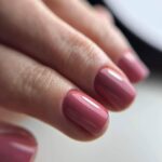 Korte vierkantige gelnagels