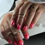 Chrome nailart op de nagels