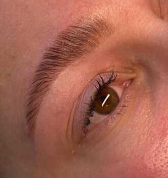 Brow lamination