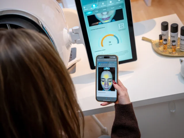 Huidanalyse consult in salon